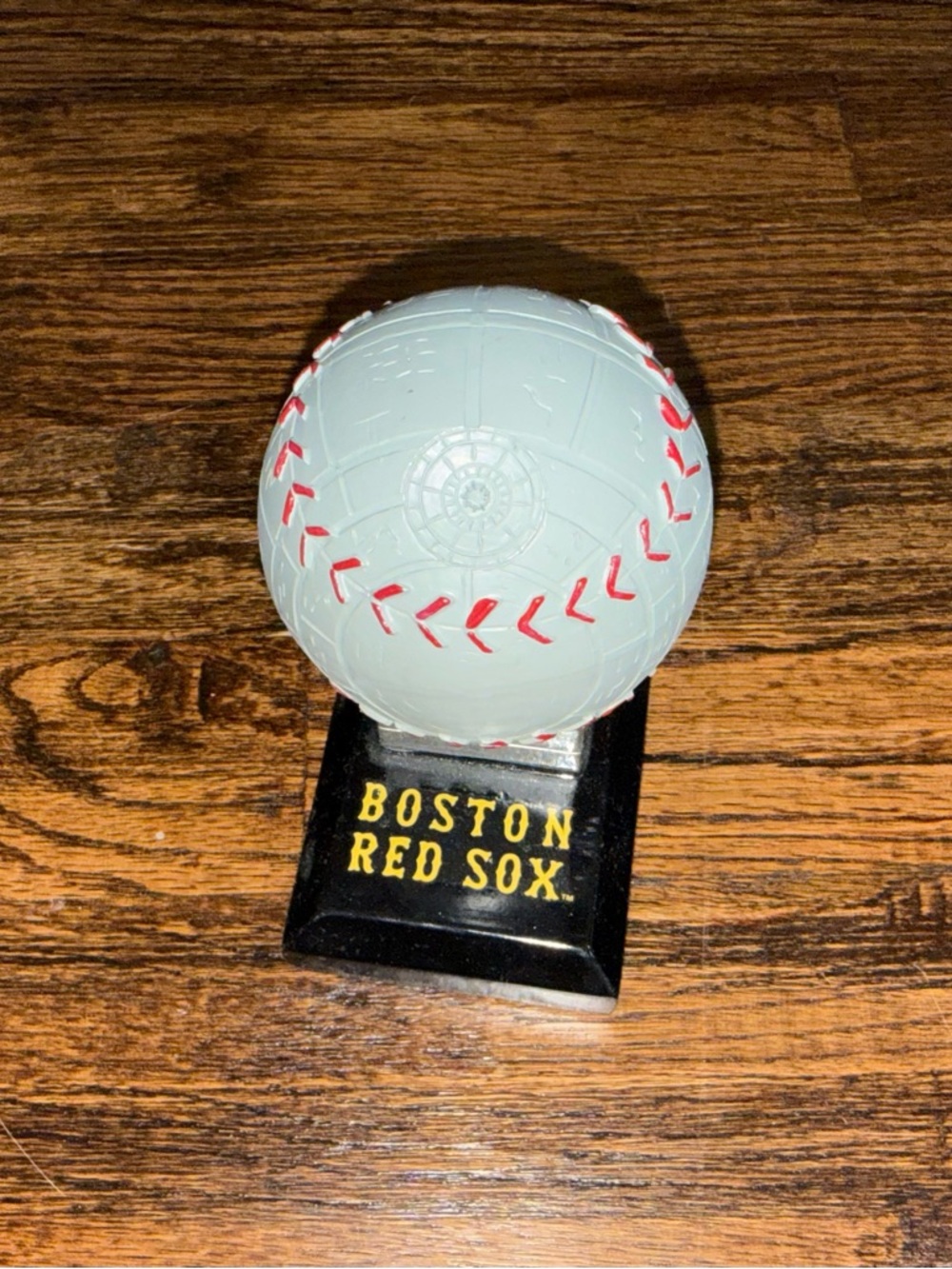 Boston Red Sox Star Wars Day at Fenway Park - Death Star Baseball Statue SGA
